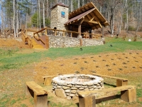 Pavilion-Firepit